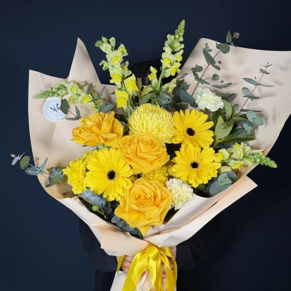 Lemon Drop - Yellow Flower Bouquet
