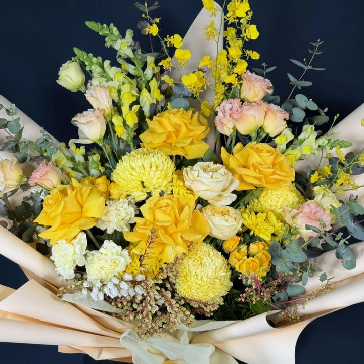 Lemon Drop - Yellow Flower Bouquet