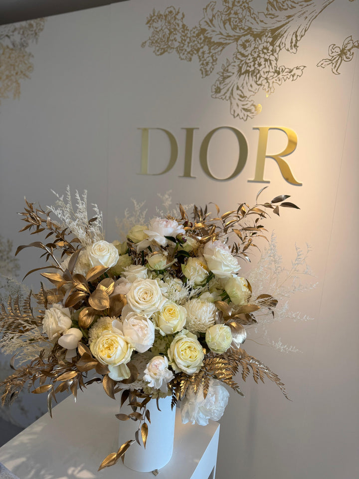 Fresh seasonal flower arrangement handmade at Vhouse Florist, Westfield Miranda