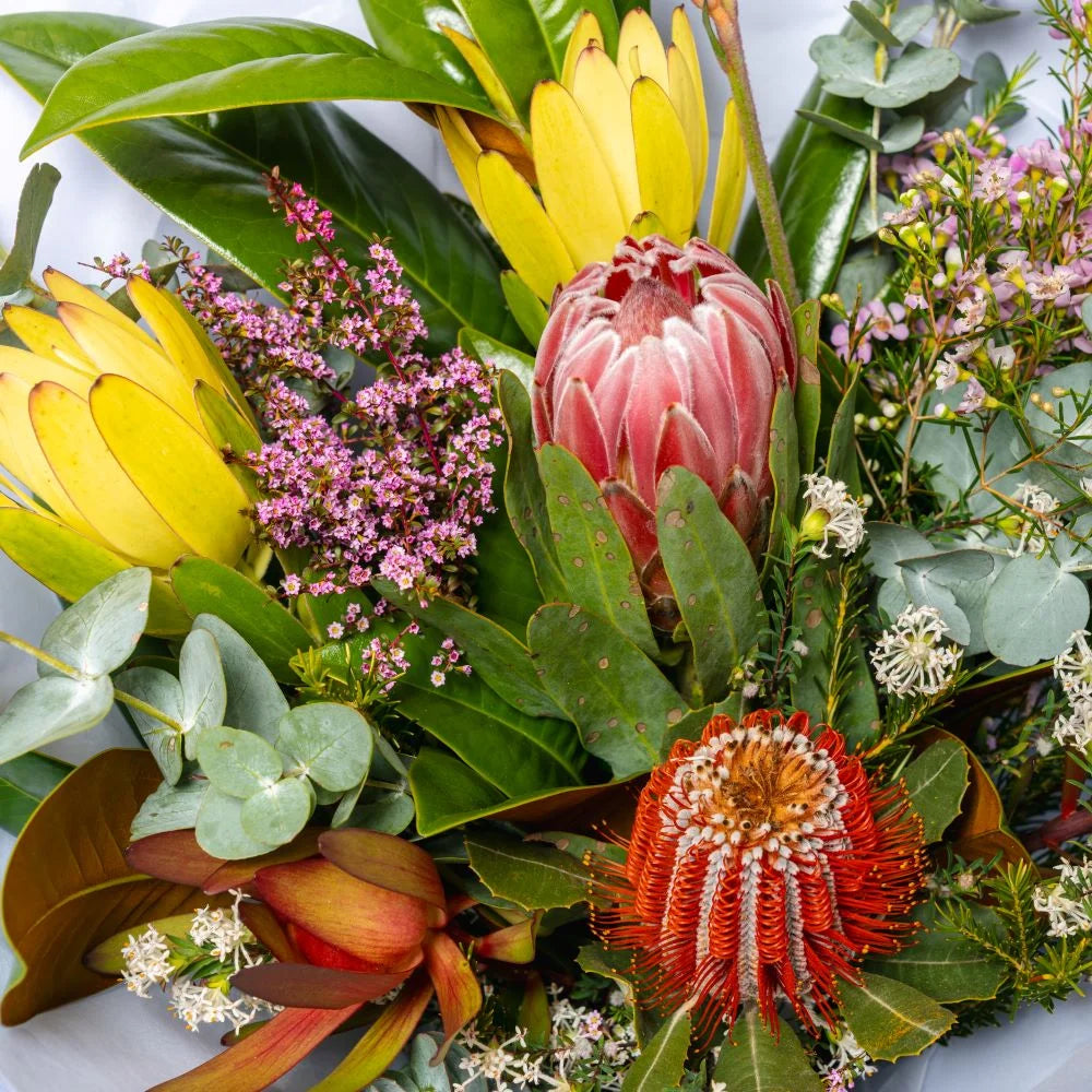 Wildflower Bouquet Close Up Image