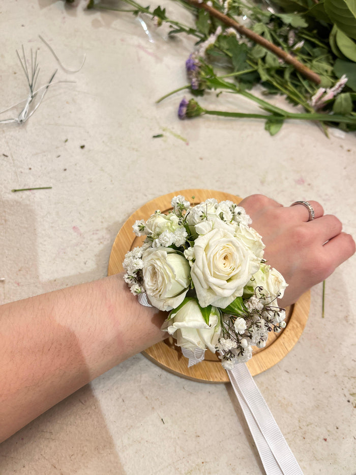 Wrist Corsage flowers by Vhouse Florist, Sydney